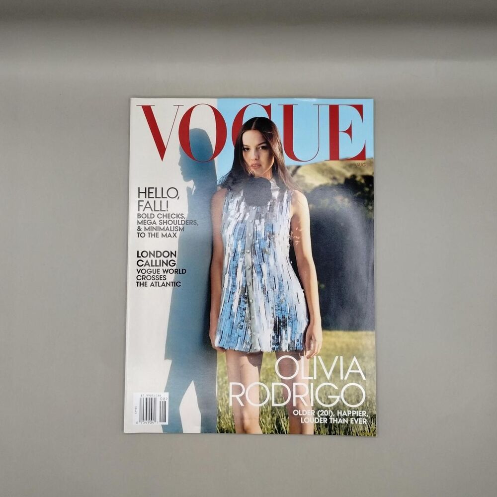 Vogue August 2023 Olivia Rodrigo cover